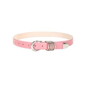 Dehanche Hollyhock Belt in Barbie Pink and Silver